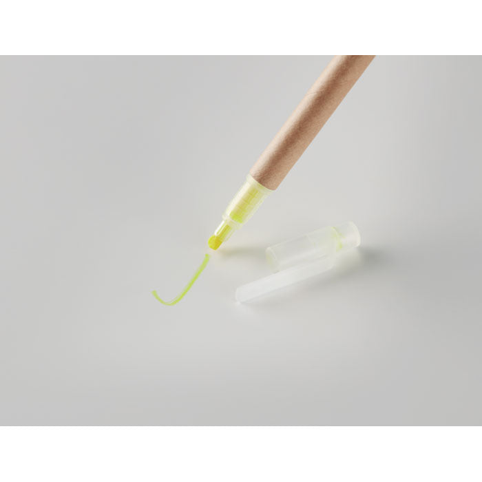 DUO PAPER Kugelschreiber mit Textmarker