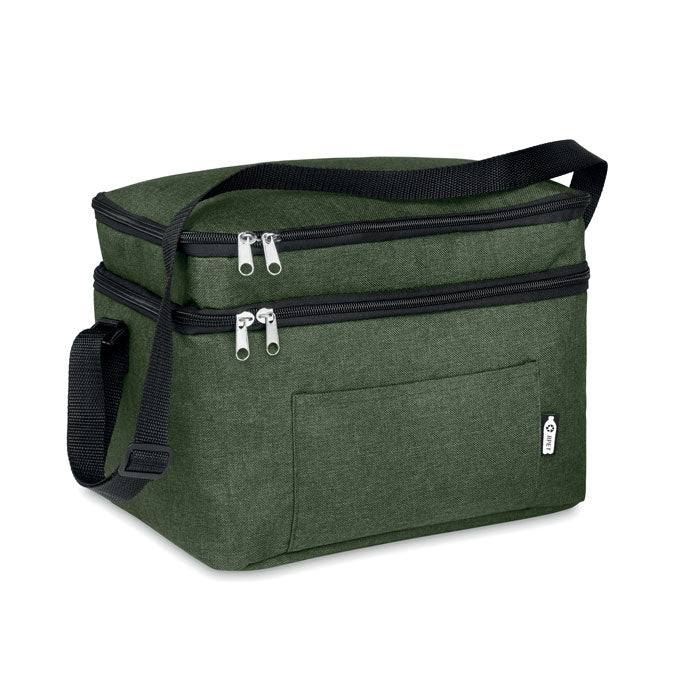 ICECUBE RPET Kühltasche – Dunkelgrün