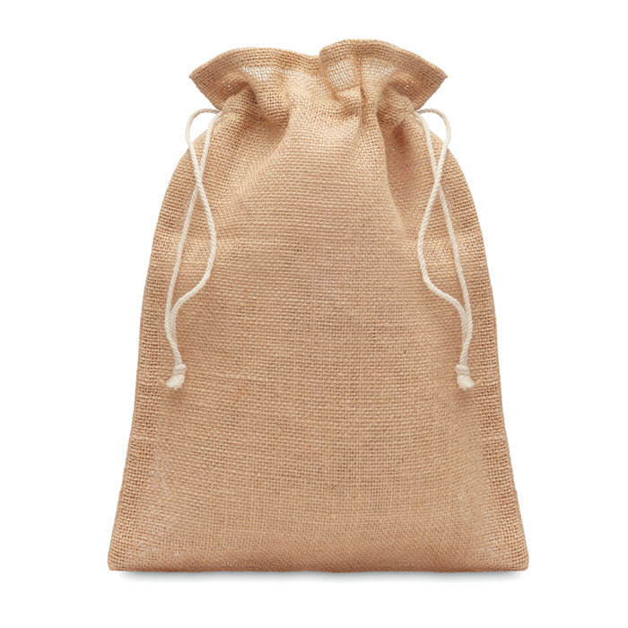 JUTE MEDIUM Medium Jute Tasche 25x32cm – Beige