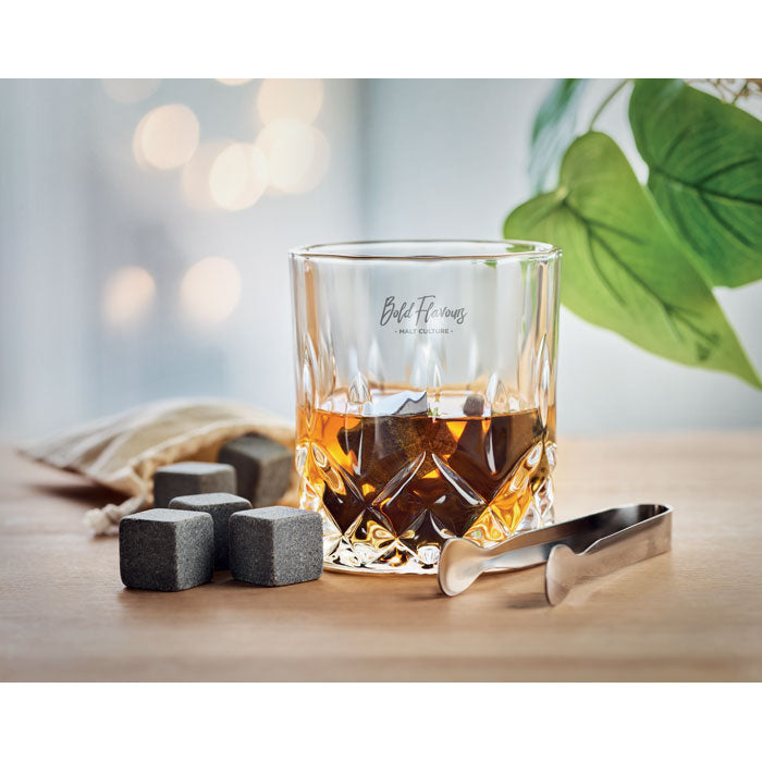 INVERNESS Whisky Set in Bambus Box
