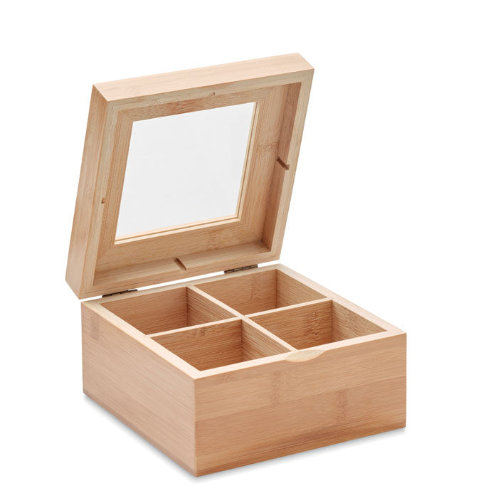 CAMPO TEA Teebox aus Bambus – Holz