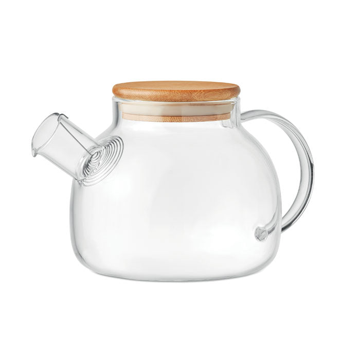 MUNNAR Teekanne Borosilikatglas 850ml – Transparent