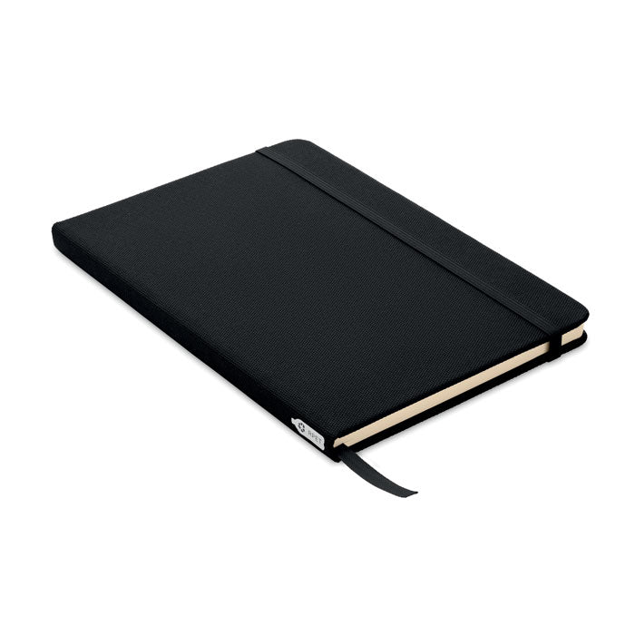 NOTE RPET DIN A5 Notizbuch 600D RPET – Schwarz