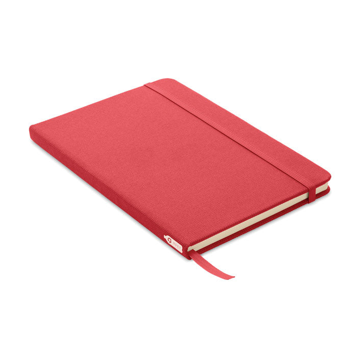 NOTE RPET DIN A5 Notizbuch 600D RPET – Rot