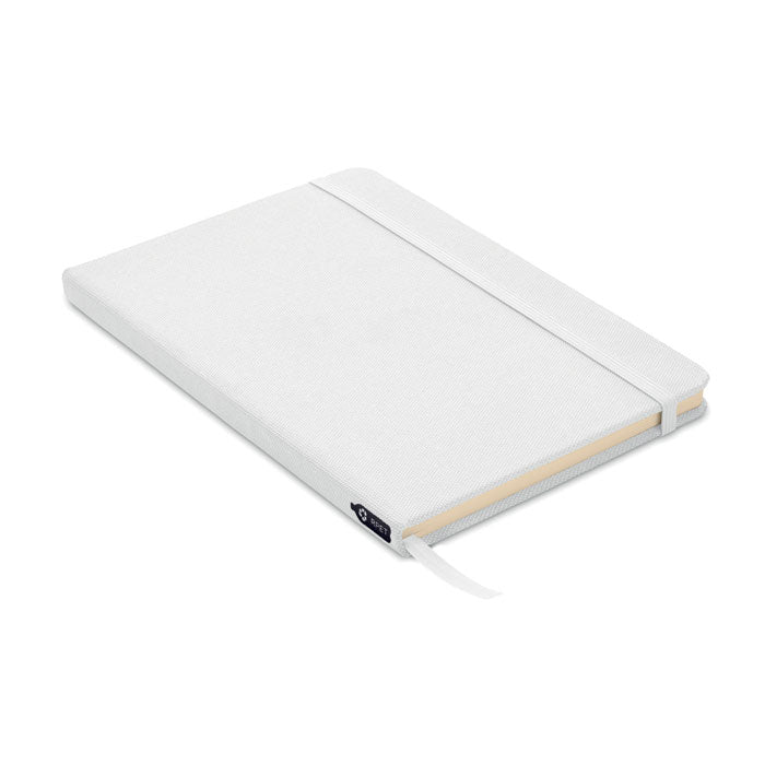 NOTE RPET DIN A5 Notizbuch 600D RPET – Weiß