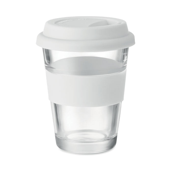 ASTOGLASS Glas Becher 350 ml – Weiß