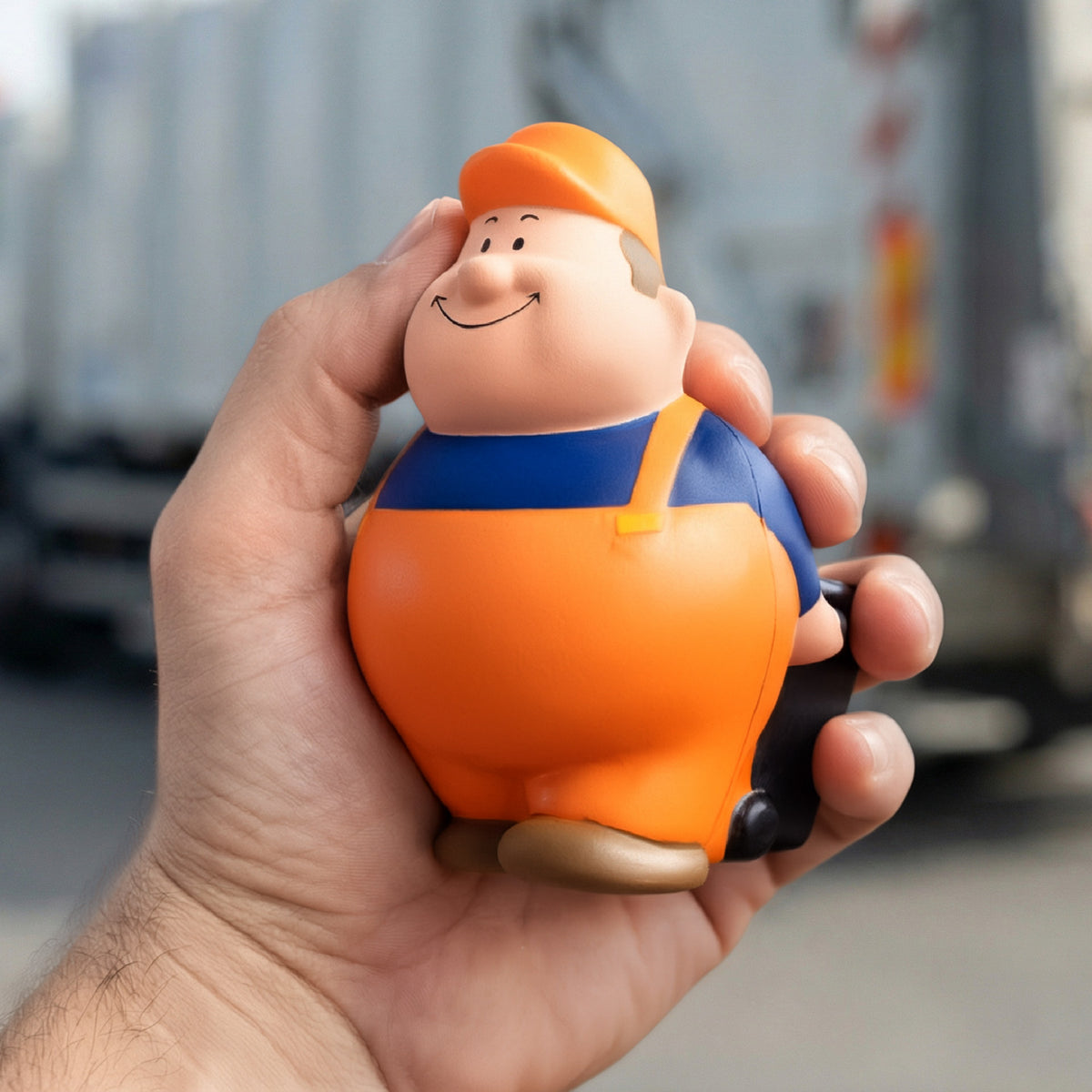 SQUEEZIES® Müllmann Bert® – Detailansicht 2