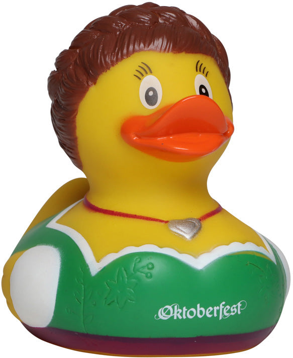 Oktoberfest™ Ente „Dirndl" – Mehrfarbig
