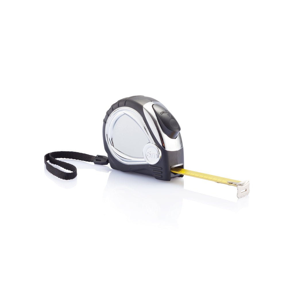 5m/19mm Verchromtes Auto Stopp Maßband – Ansicht 1
