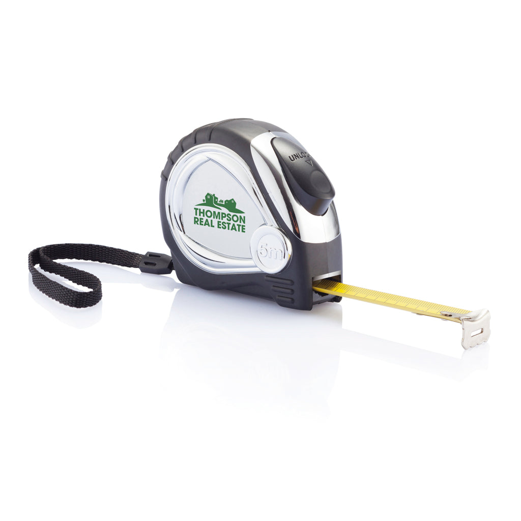 5m/19mm Verchromtes Auto Stopp Maßband – Ansicht 4