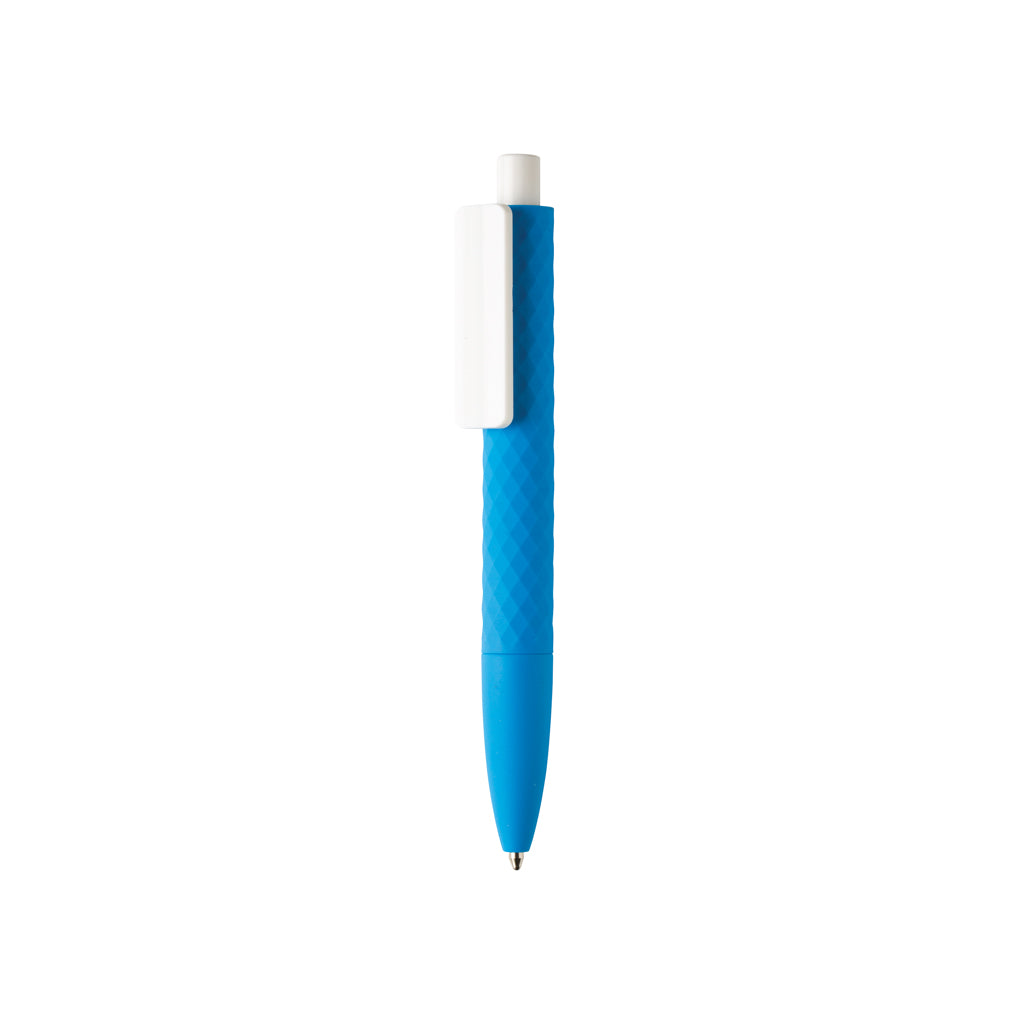 X3-Stift mit Smooth-Touch aus RCS recyceltem ABS – Ansicht 1