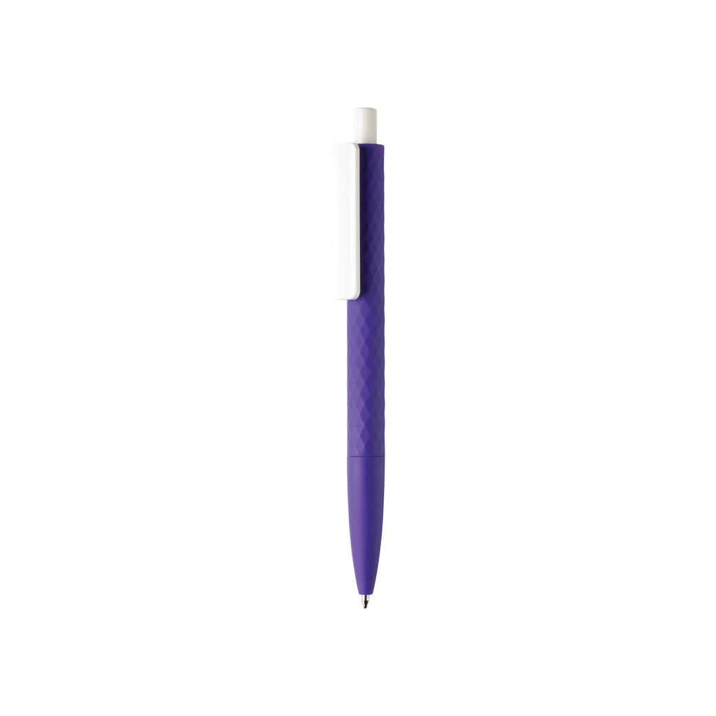 X3-Stift mit Smooth-Touch aus RCS recyceltem ABS – Ansicht 4