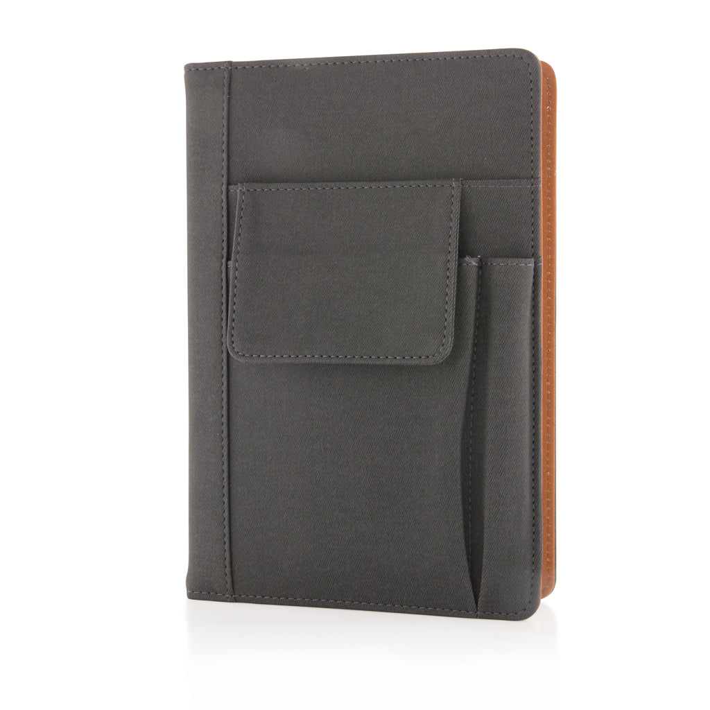 Notizbuch mit Telefontasche – Ansicht 2