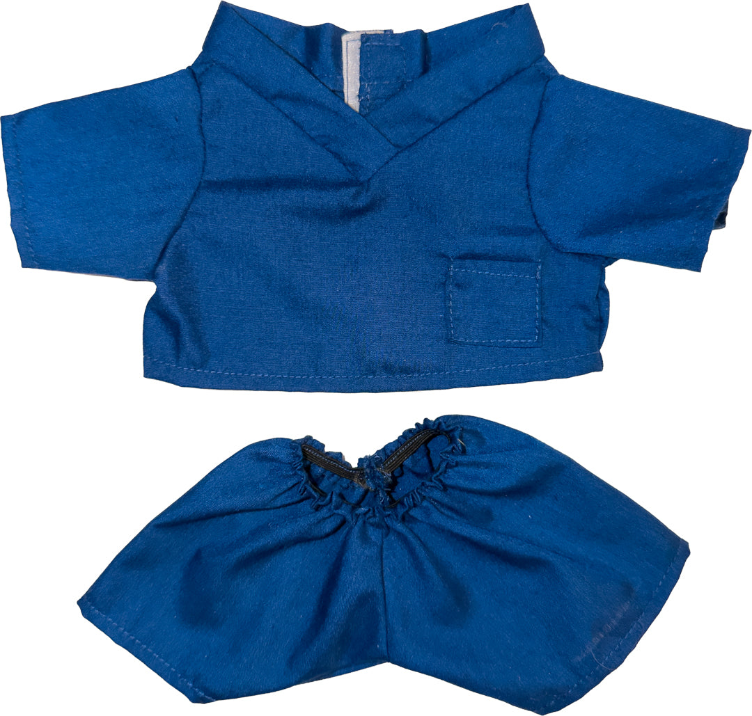 Pflege-Outfit – Dunkelblau – S
