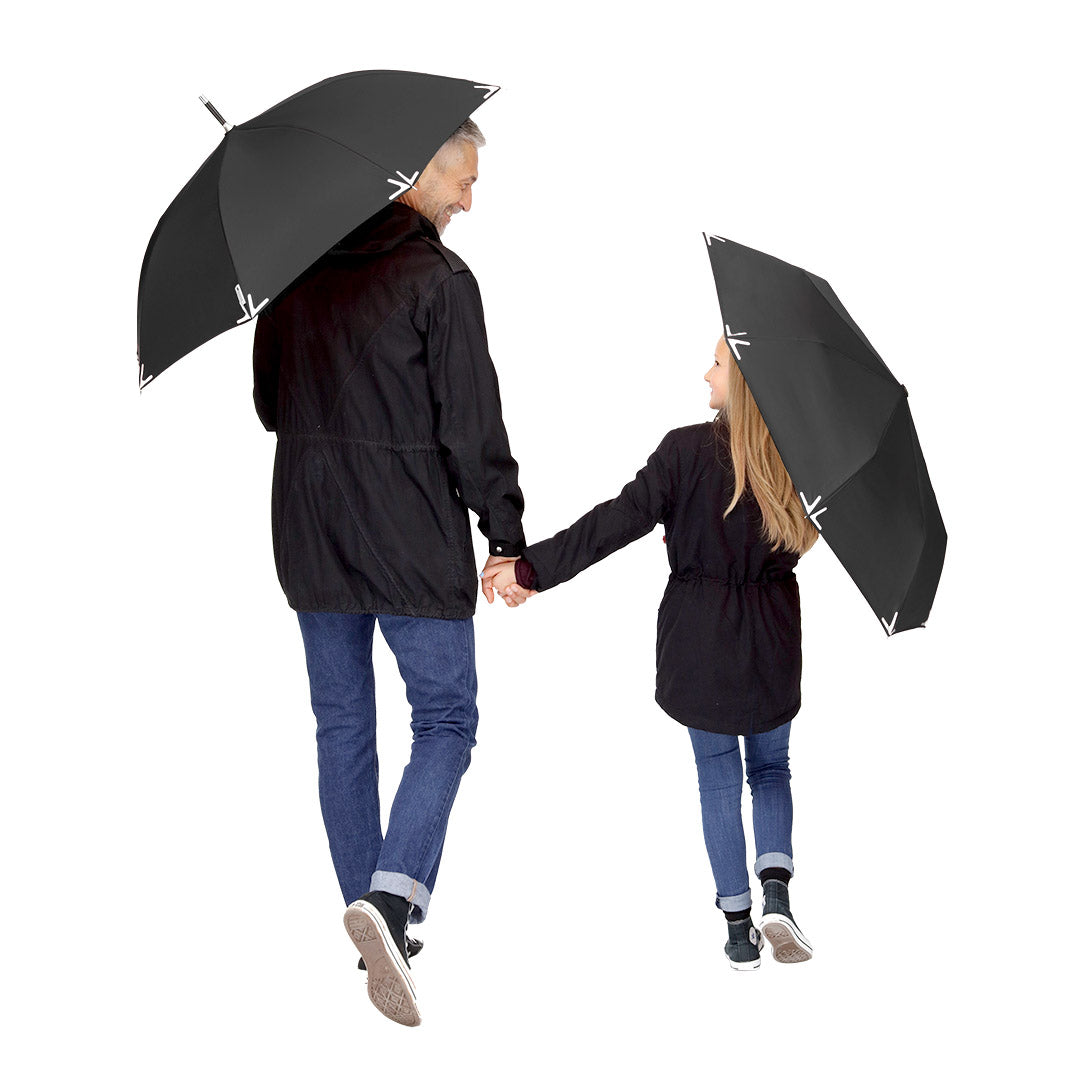 Taschenschirm Safebrella® LED-Lampe - Taschenschirm mit Logo, Bild 2