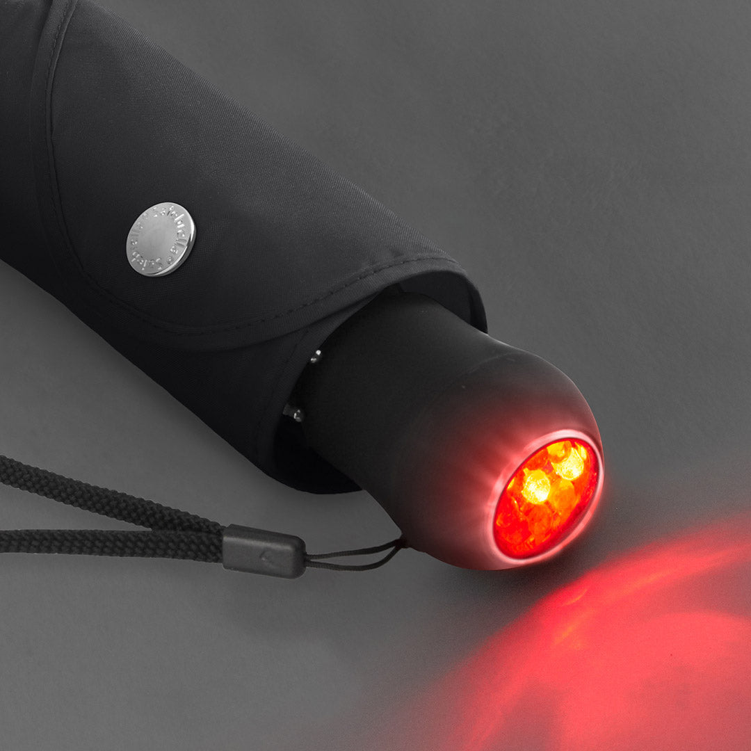 Taschenschirm Safebrella® LED-Lampe - Taschenschirm mit Logo, Bild 6