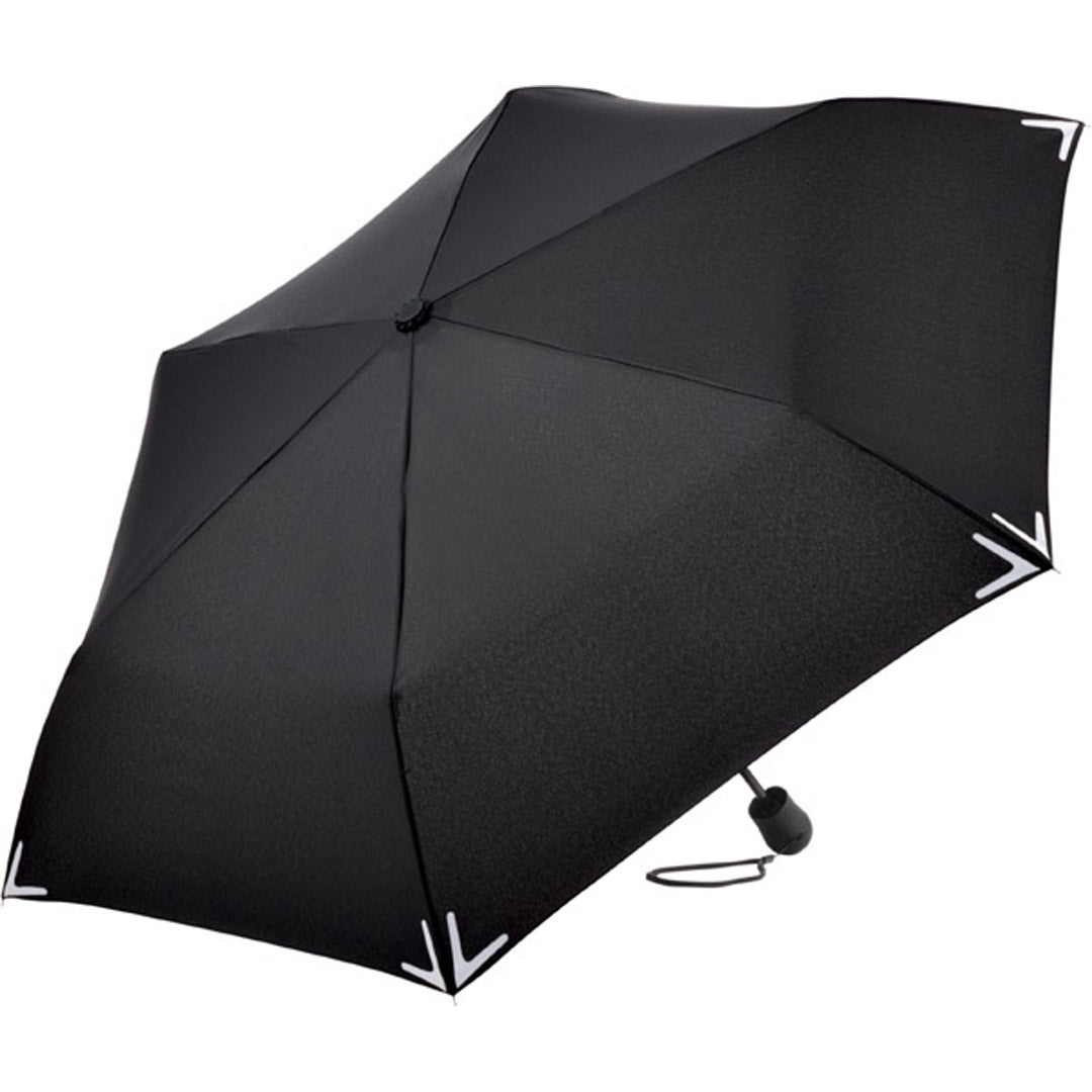 Taschenschirm Safebrella® LED-Lampe - Taschenschirm mit Logo, Bild 1