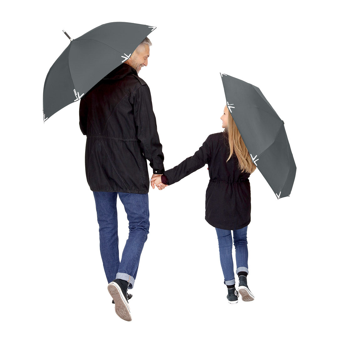 Taschenschirm Safebrella® LED-Lampe - Taschenschirm mit Logo, Bild 10