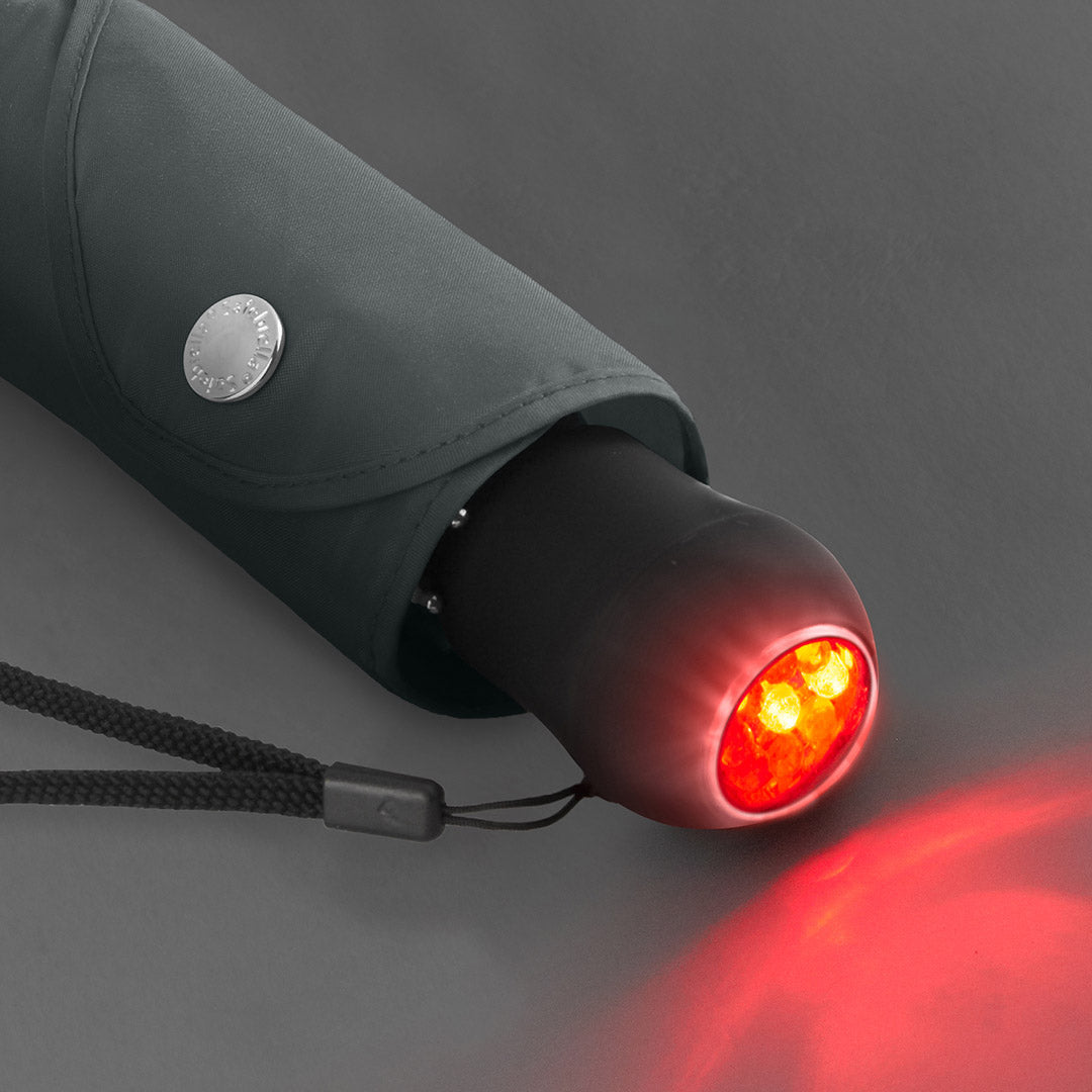 Taschenschirm Safebrella® LED-Lampe - Taschenschirm mit Logo, Bild 14