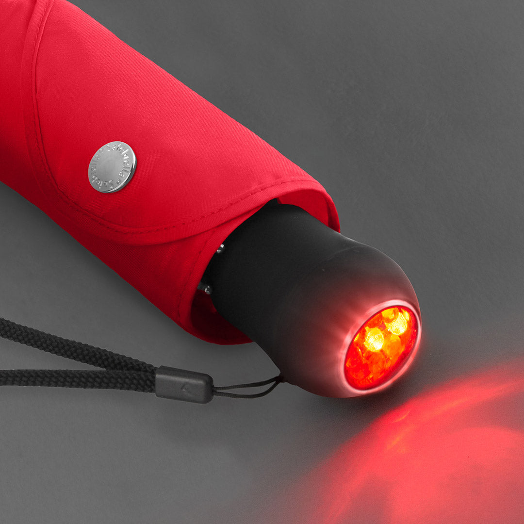 Taschenschirm Safebrella® LED-Lampe - Taschenschirm mit Logo, Bild 30