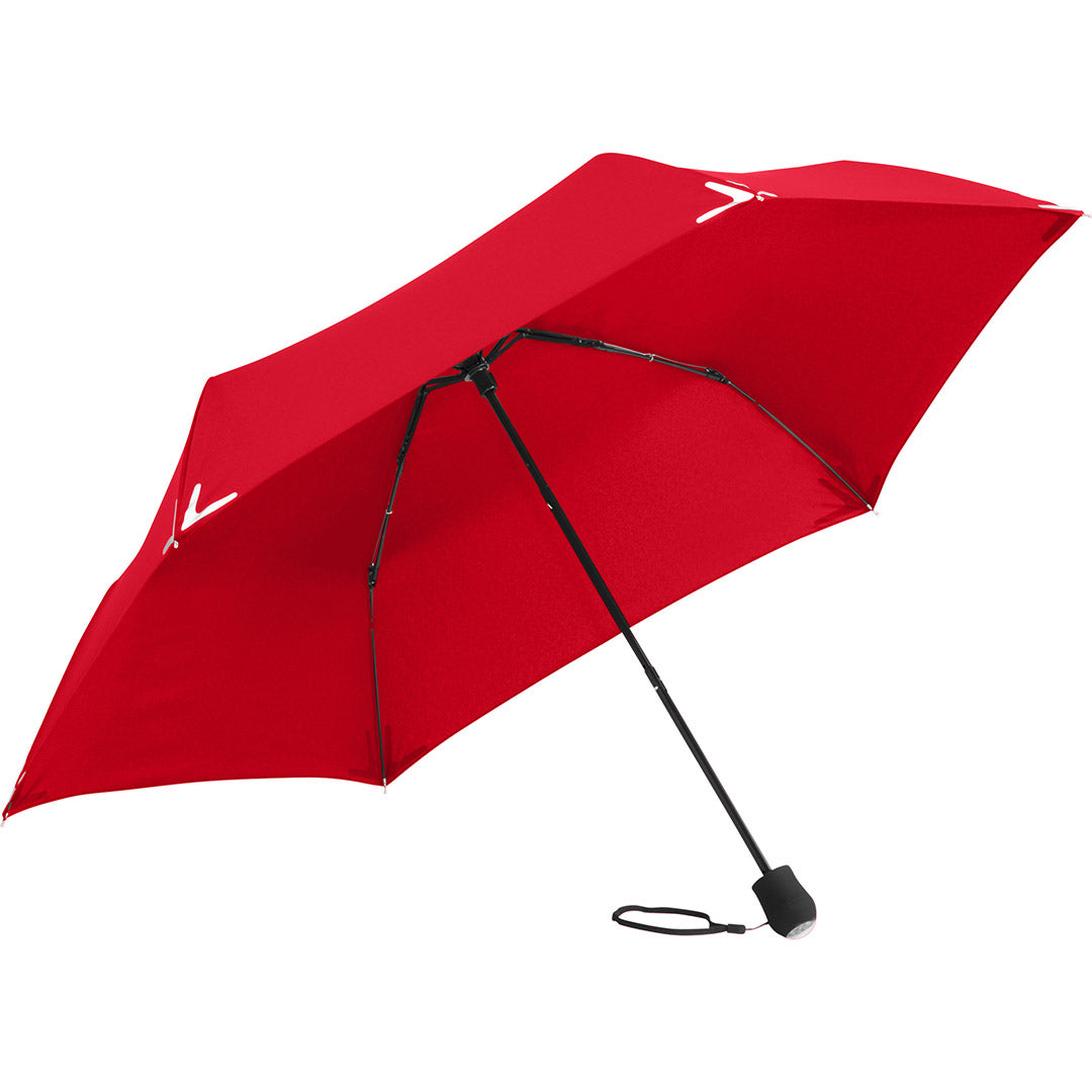 Taschenschirm Safebrella® LED-Lampe - Taschenschirm mit Logo, Bild 27