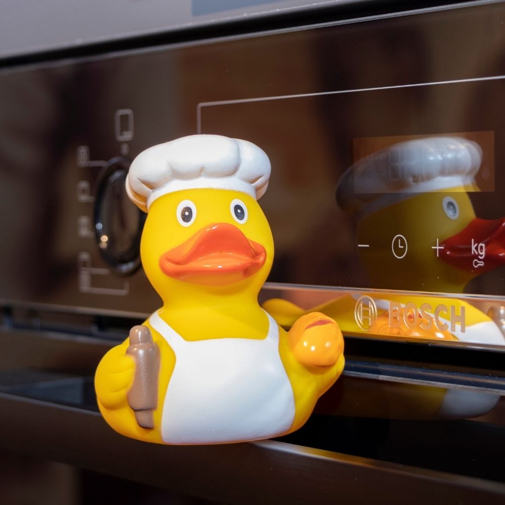 Quietsche-Ente Bäcker – Detailansicht 3