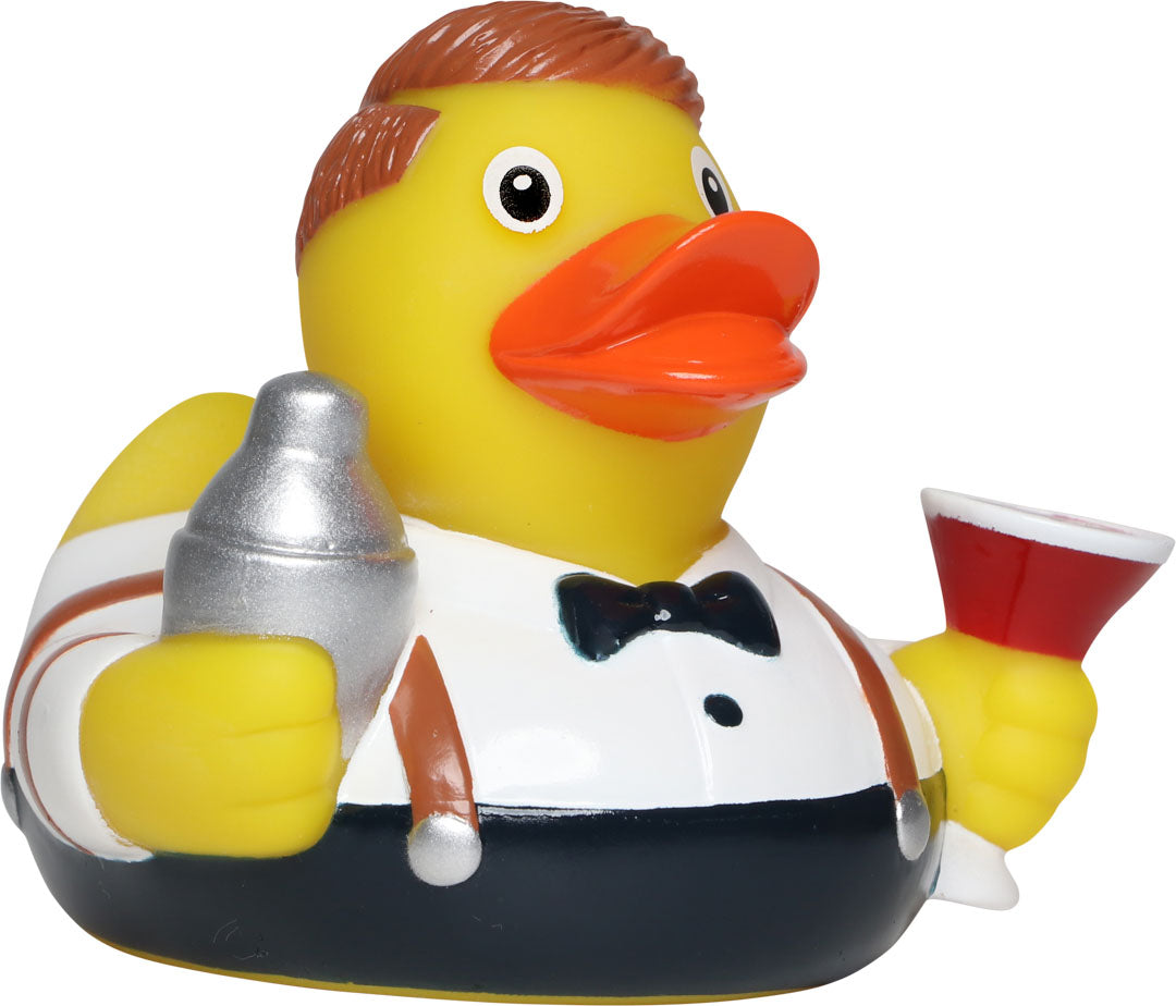 Quietsche-Ente Barkeeper – Mehrfarbig