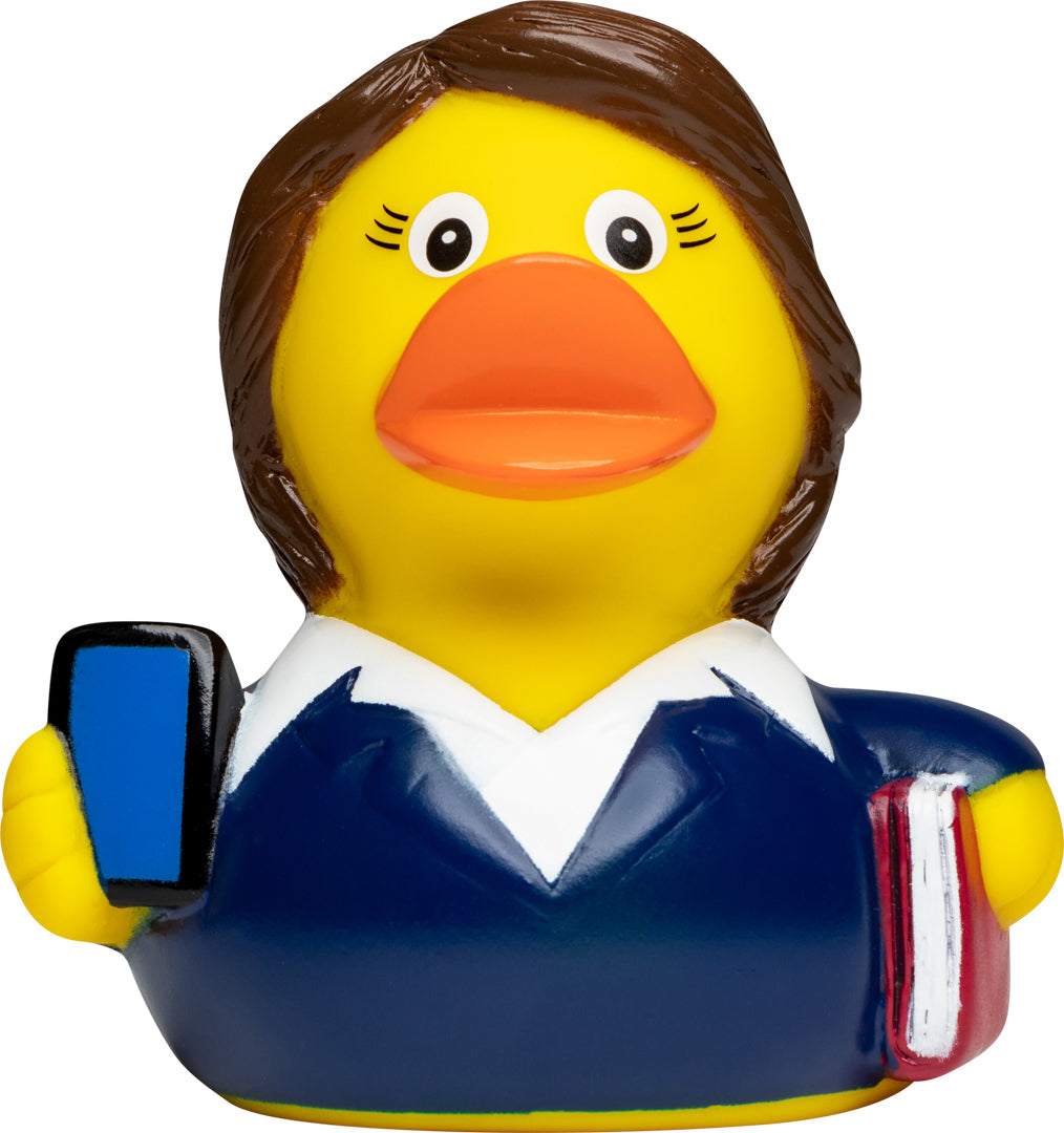 Quietsche-Ente Businesswoman – Detailansicht 3