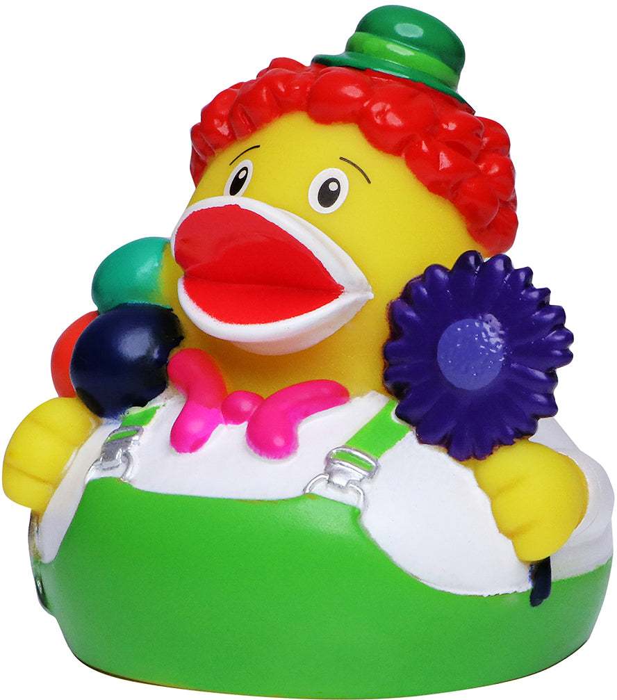 Quietsche-Ente Clown – Detailansicht 3