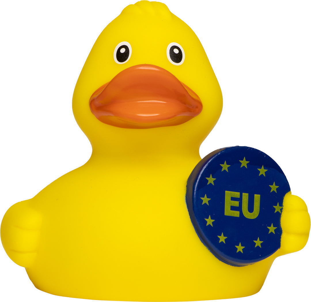 Quietsche-Ente Euro – Detailansicht 2