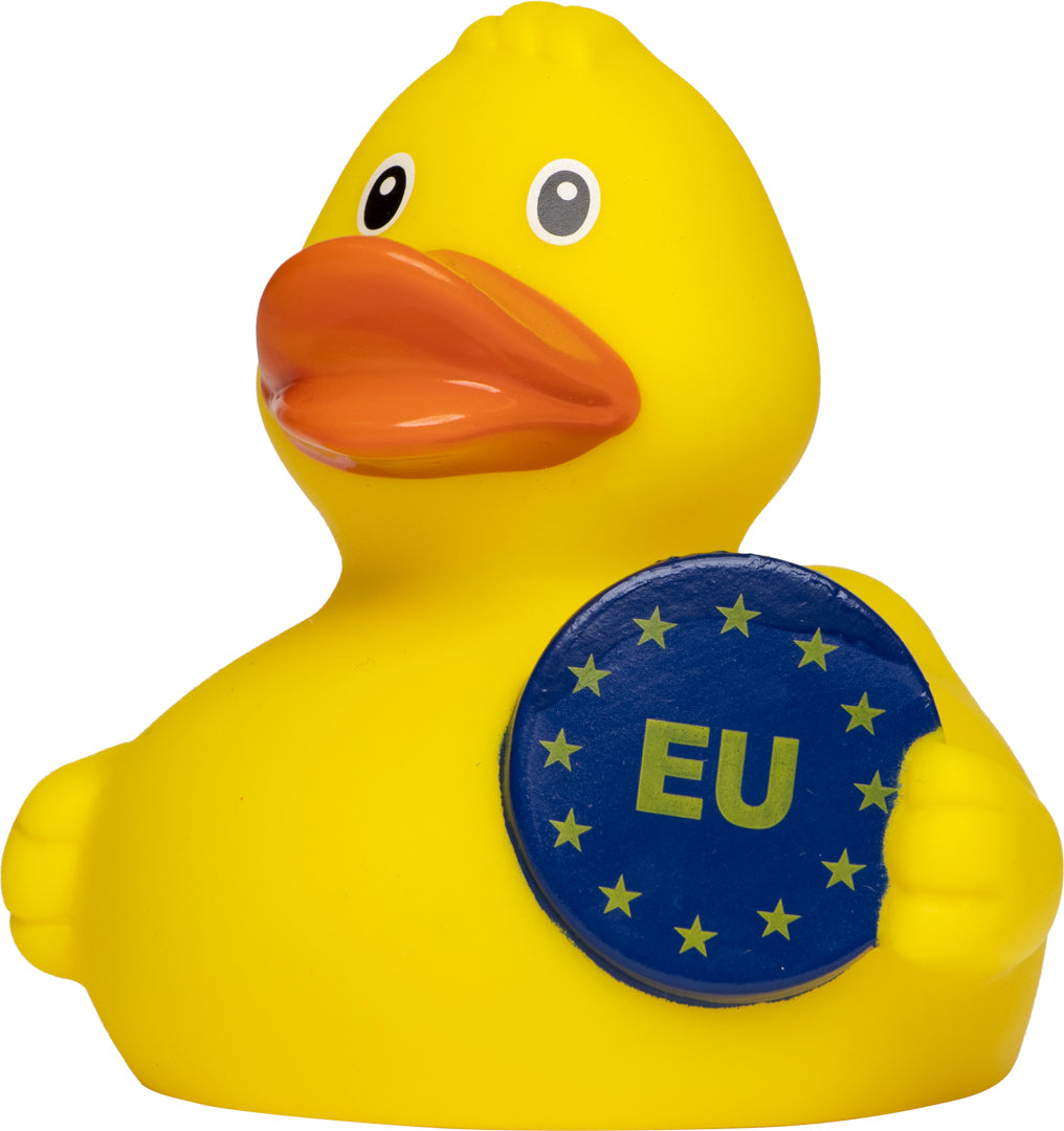 Quietsche-Ente Euro – Detailansicht 3