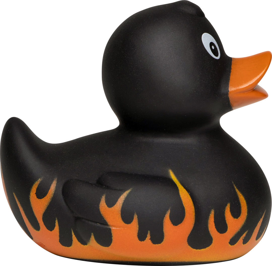 Quietsche-Ente Flammen – Detailansicht 5