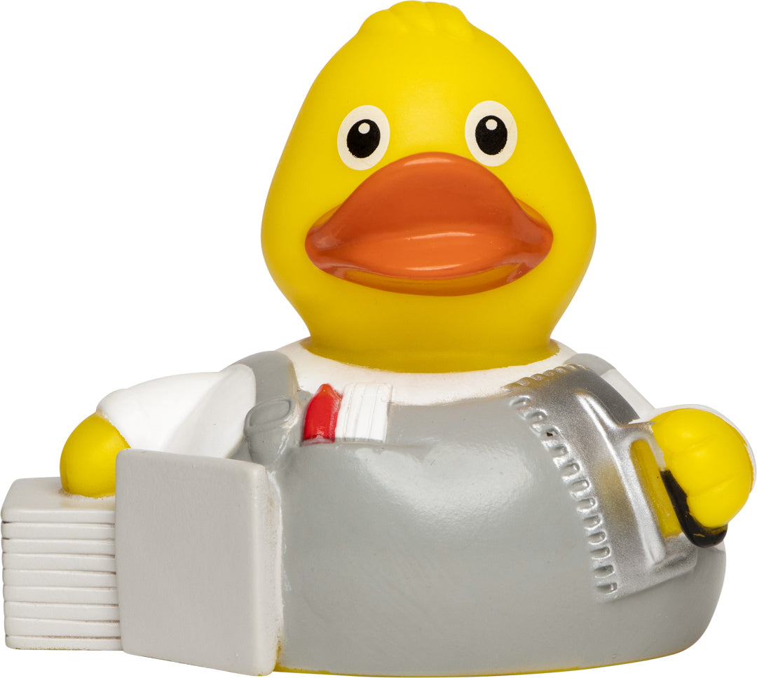 Quietsche-Ente Fliesenleger – Detailansicht 3