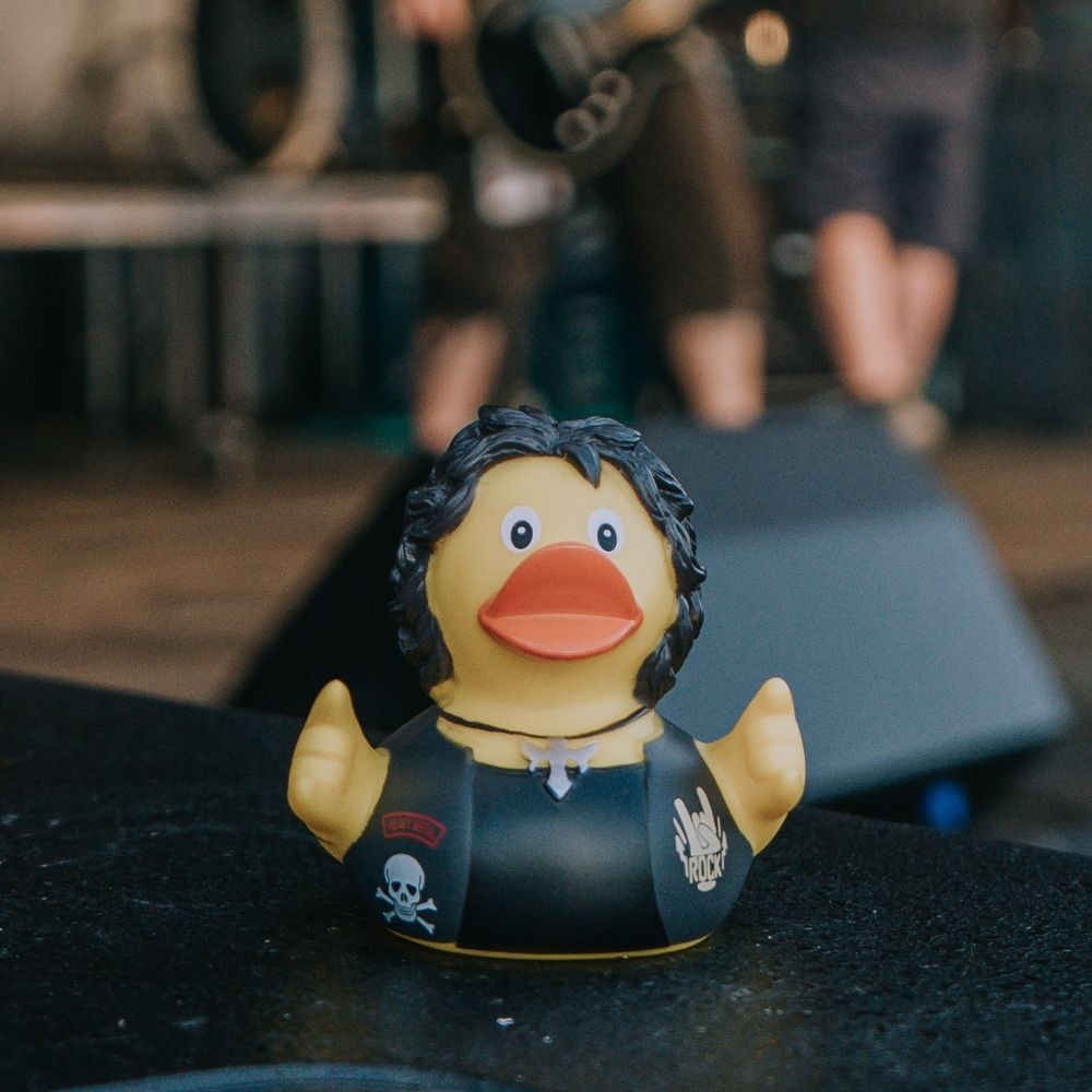 Quietsche-Ente Heavy Metal – Detailansicht 3