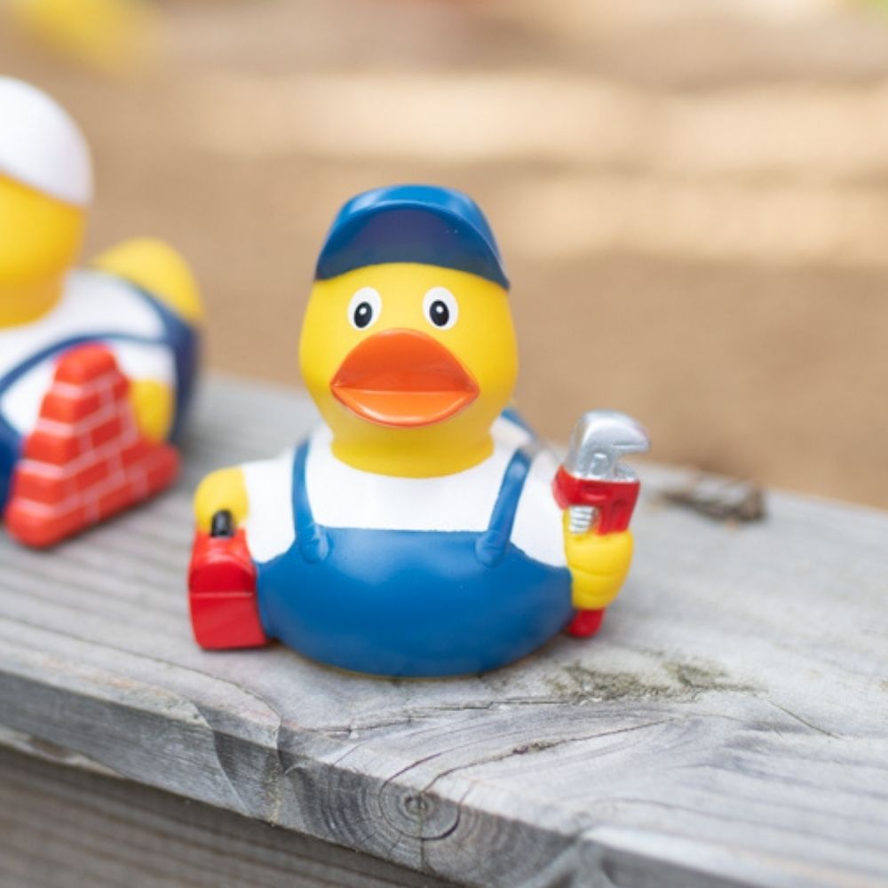 Quietsche-Ente Klempner – Detailansicht 2