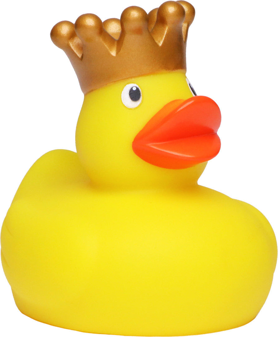 Quietsche-Ente König – Mehrfarbig