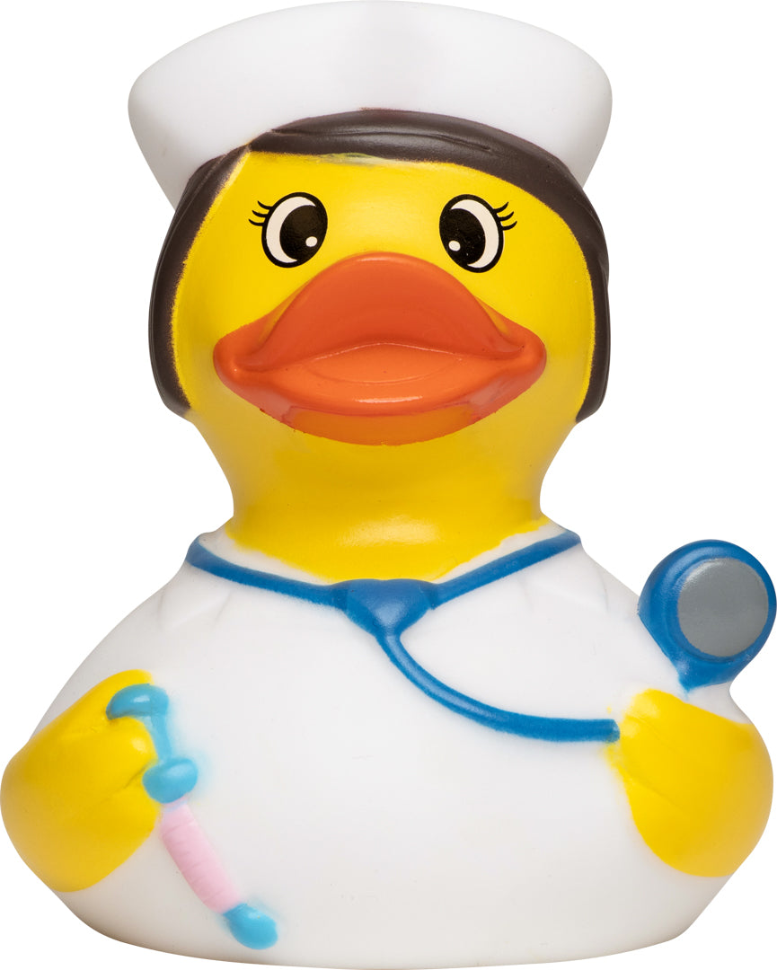 Quietsche-Ente Krankenschwester – Detailansicht 2