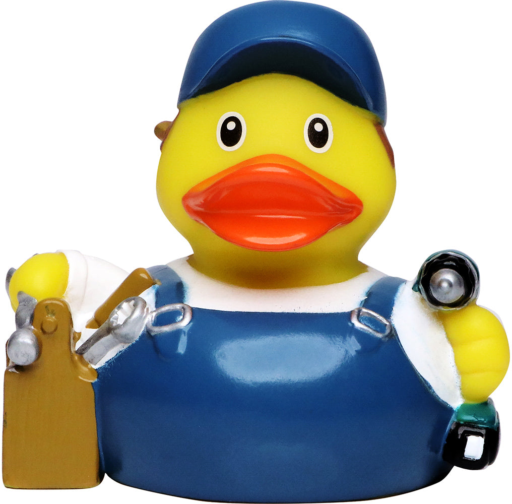 Quietsche-Ente Monteur – Detailansicht 3