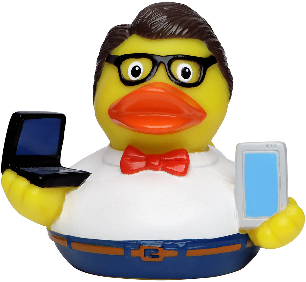 Quietsche-Ente Nerd – Detailansicht 3