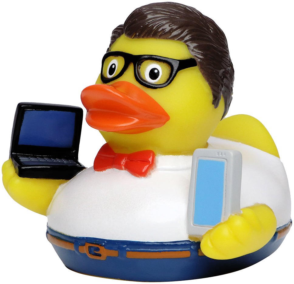 Quietsche-Ente Nerd – Detailansicht 4