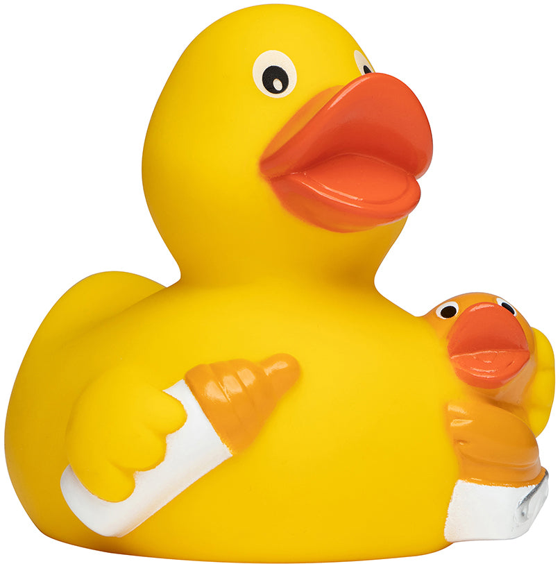 Quietsche-Ente Nuckelflasche – Mehrfarbig