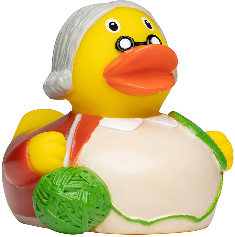 Quietsche-Ente Oma – Mehrfarbig