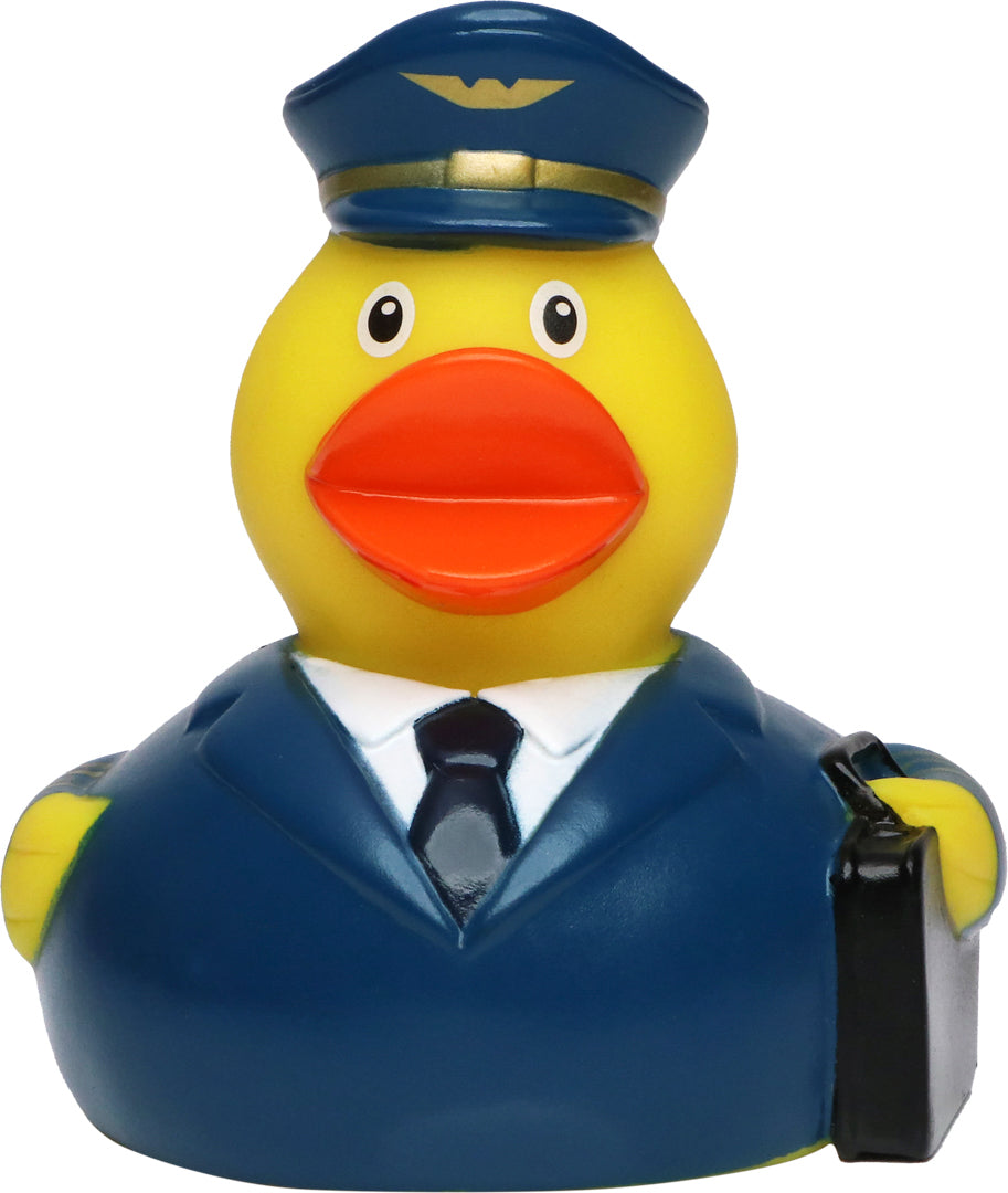 Quietsche-Ente Pilot – Detailansicht 2
