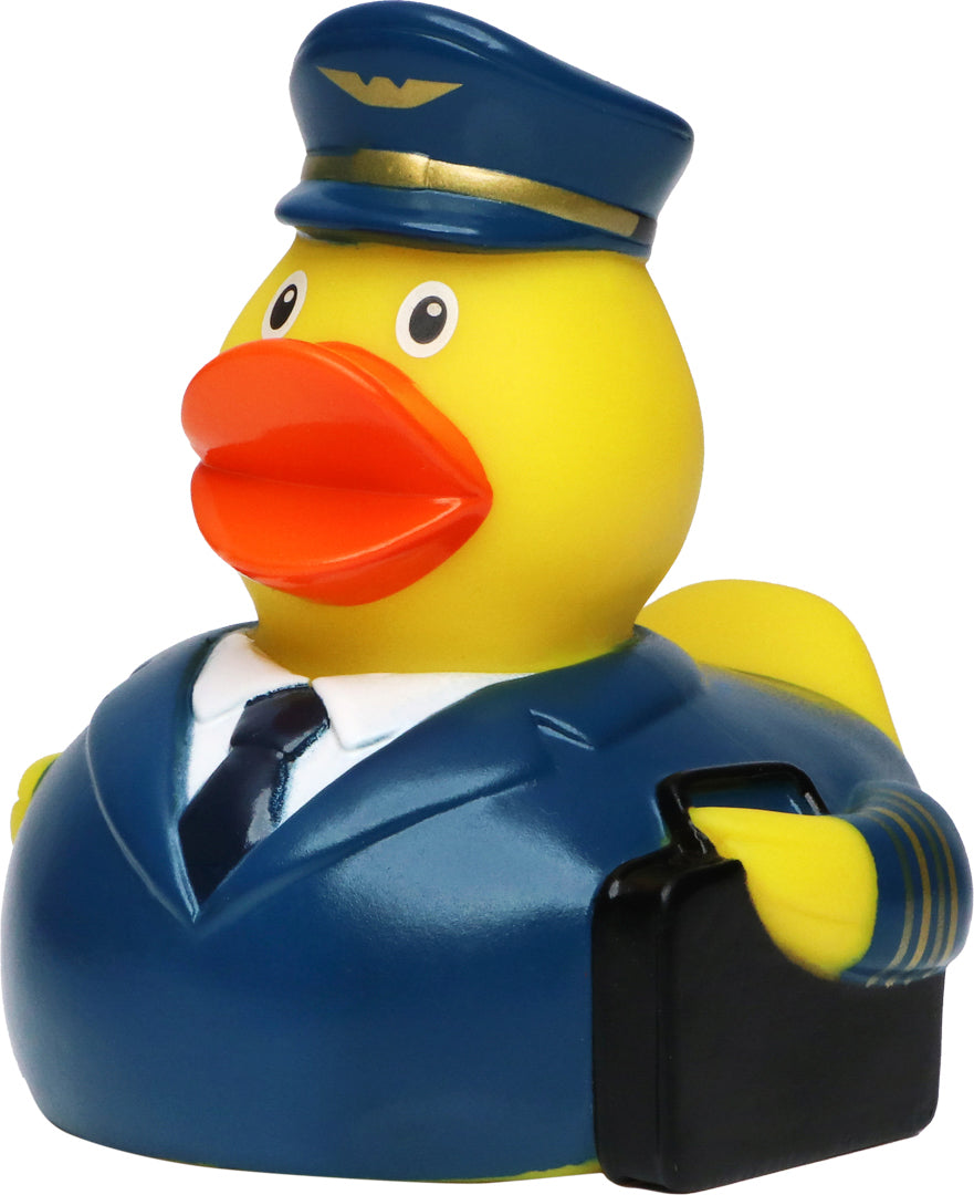 Quietsche-Ente Pilot – Detailansicht 3