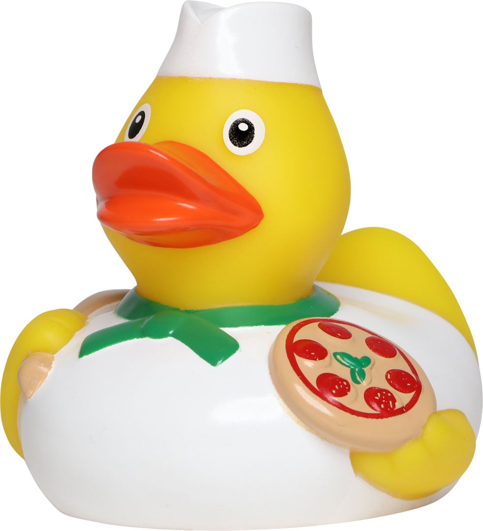 Quietsche-Ente Pizzabäcker – Ansicht 1
