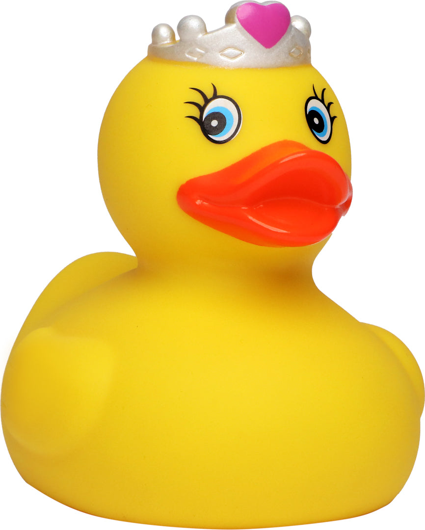Quietsche-Ente Prinzessin – Mehrfarbig