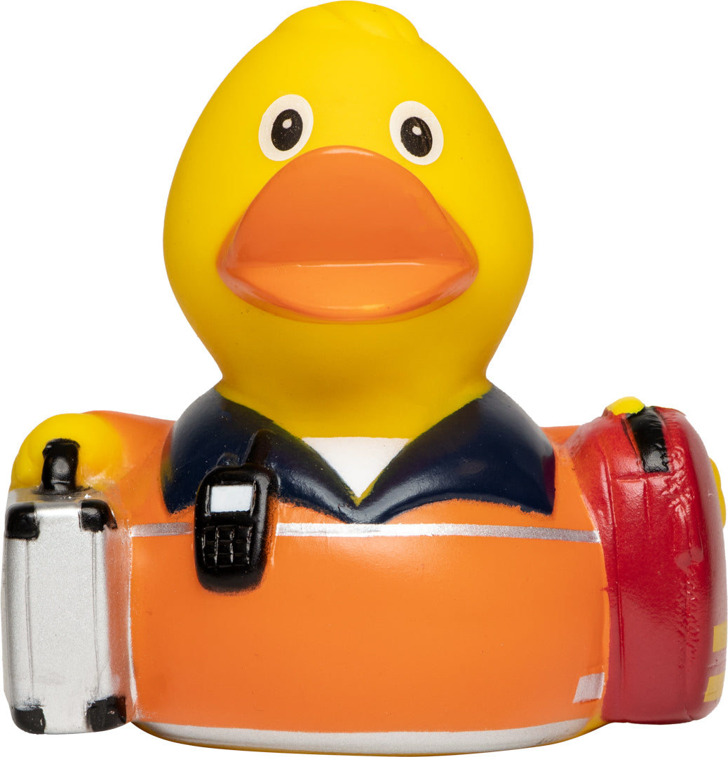 Quietsche-Ente Rettungssanitäter – Detailansicht 2
