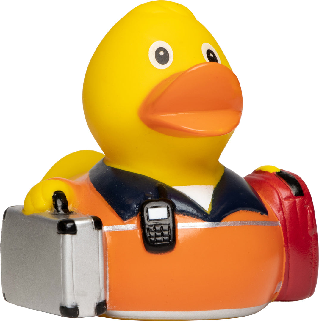 Quietsche-Ente Rettungssanitäter – Mehrfarbig