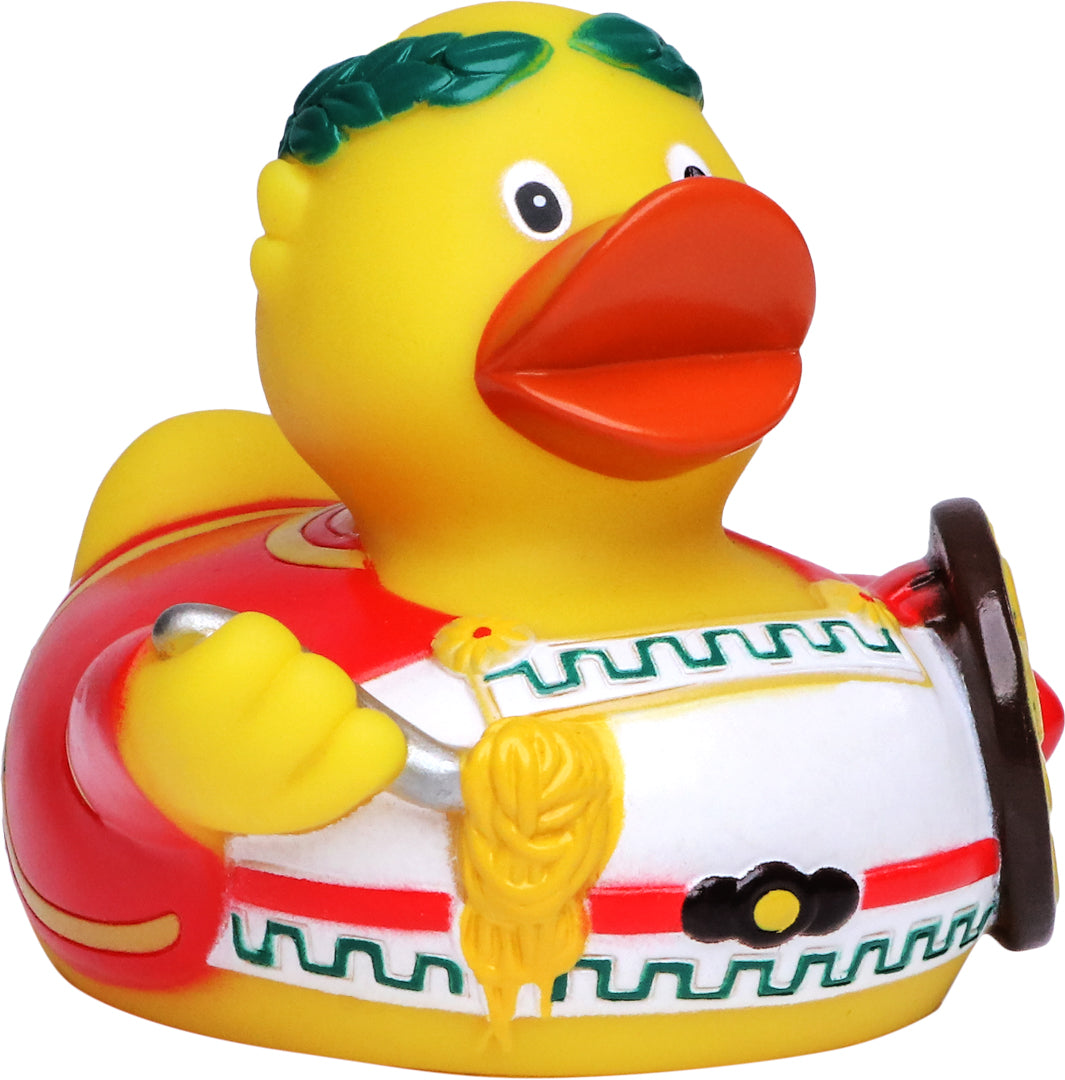 Quietsche-Ente Rom – Mehrfarbig