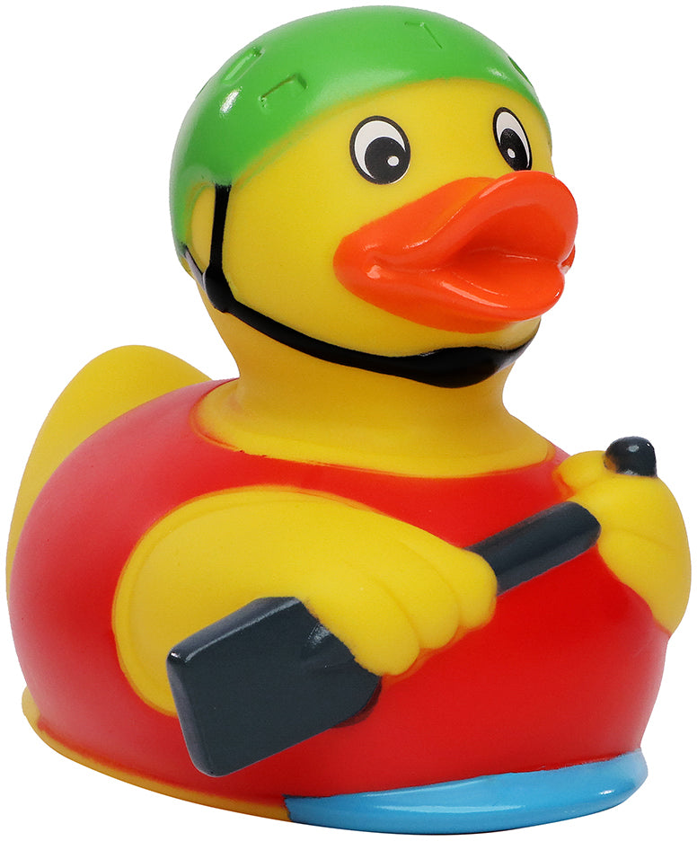Quietsche-Ente Ruderboot – Mehrfarbig
